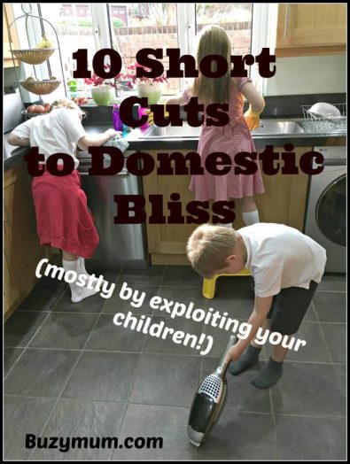 Buzymum - 10 short cuts to domestic bliss