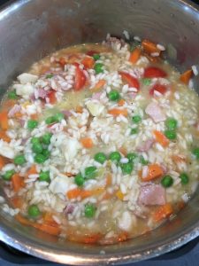 Buzymum - After 20 mins add the peas