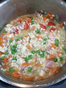 Buzymum - After 20 mins add the peas