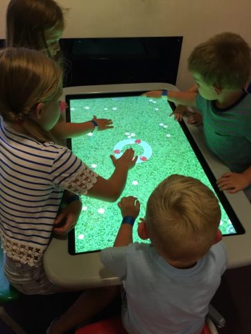 Buzymum - All the kids liked playing with the light table