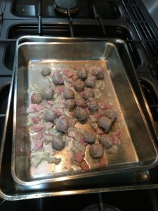 Buzymum - Sausage, bacon and onion