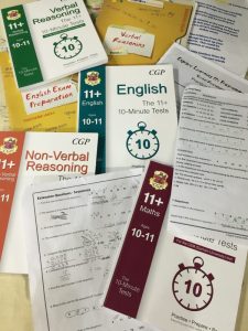 Buzymum - 11+ revision books and papers
