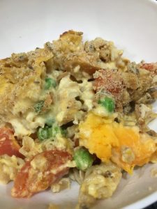 Buzymum - Portion or butternut squash pasta bake