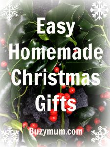 Buzymum - Easy homemade Christmas gifts