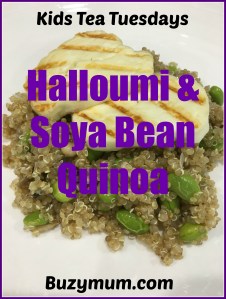 Buzymum - Halloumi & Soya Bean Quinoa