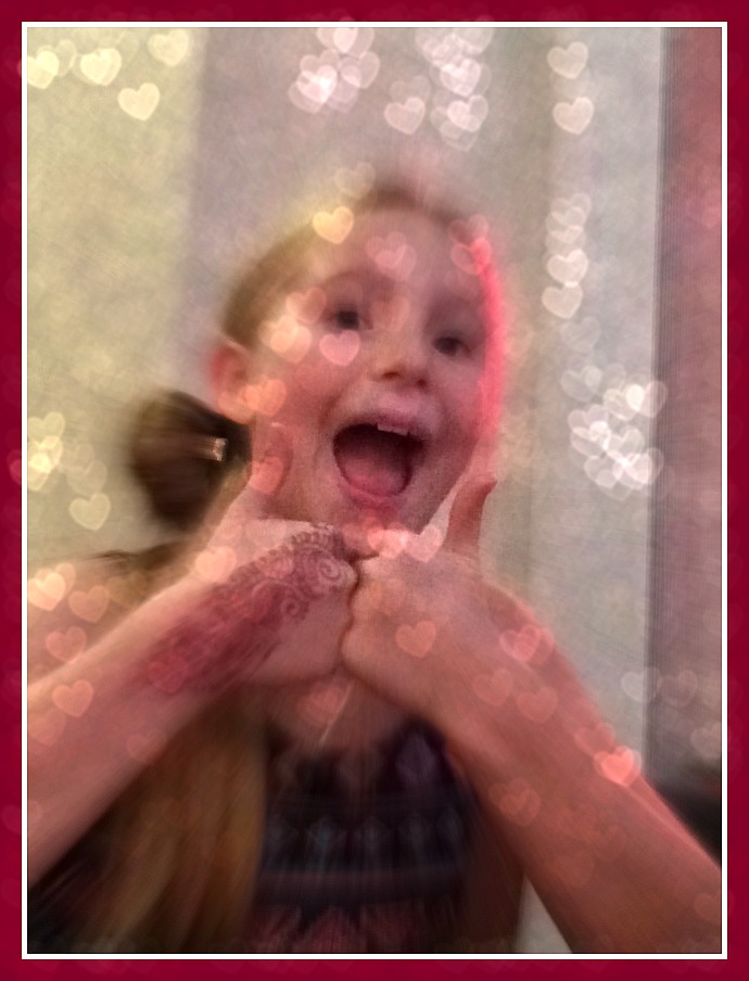 Buzymum - K being pleased by her report