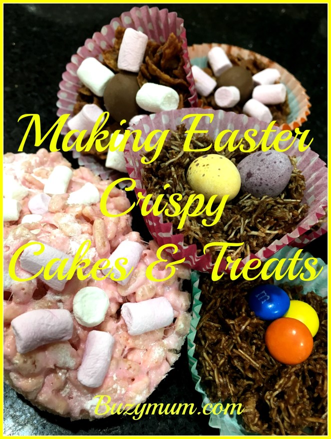 Buzymum - Making Easter Crispy Cakes & Treats