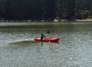 Buzymum - Kayaking on the lake in Chile