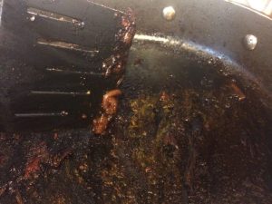 Buzymum - Residue in the pan full of flavour for the chicken