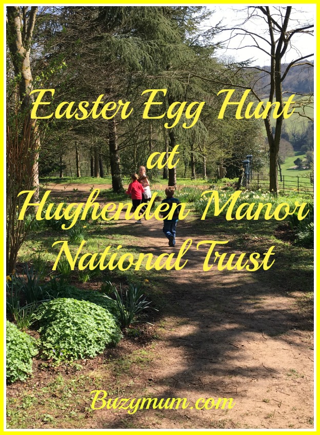 Buzymum - Easter Egg Hunt at Hughenden Manor National Trust, beautiful views
