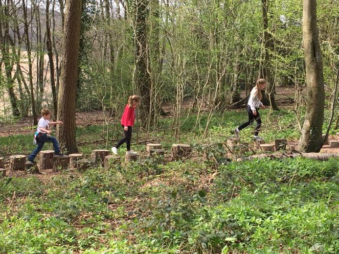 Buzymum - Playing in the woods at Hughenden Manor