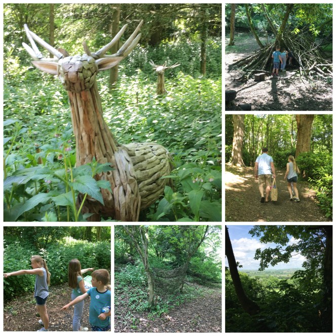 Buzymum - Sculpture, views and things to see on our woodland walk