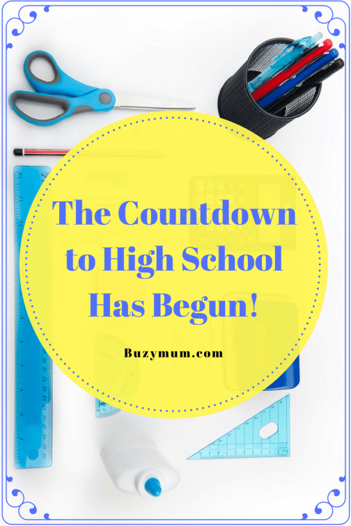 Buzymum - My feelings about my oldest child moving on to secondary school, learning to let go and let her make her own mistakes. My baby is growing up and its hard!