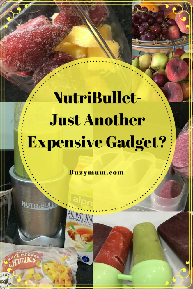 Buzymum - Why I love my NutriBullet, recipes for smoothies, ice lollies, meals and more. Advice on which one to buy and how to get the most out of using any smoothie blender.