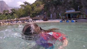 Buzymum - Lou loved watching the fish at the children beach, Liberty Lykia
